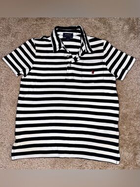 Polo Ralph Lauren Striped Shirt - Navy & White
